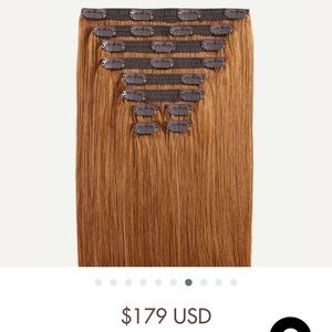 Luxy 20” seamless classic natural red extensions